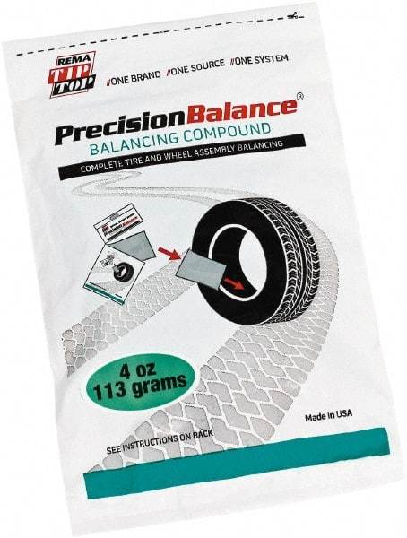 Rema Tip Top - 8 oz. Bag Wheel Balancing Formula - For Tires & Wheels - Best Tool & Supply