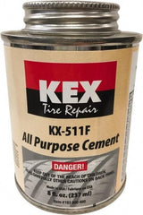 KEX Tire Repair - 8 oz. Can Cement - For Tires & Wheels - Best Tool & Supply