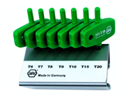 7 Piece - T6; T7; T8; T9; T10; T15; T20 MagicSpring® - Torx Wing Handle Set - Best Tool & Supply