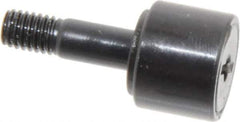 Accurate Bushing - 1/2" Roller Diam x 3/8" Width, 0.19" Stud Diam x 5/8" Length, Stud Cam Follower - Steel, 1/4" Thread Length, 10-32 Thread, 1" OAL, 970 Lb Dynamic Cap, 720 Lb Static Cap - Best Tool & Supply