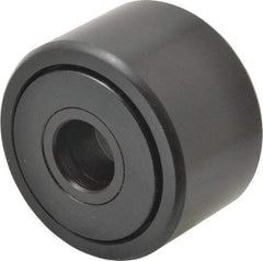 Accurate Bushing - 5/8" Bore, 2" Roller Diam x 1-1/4" Roller Width, Steel Yoke Cam Follower - 10,370 Lb Dynamic Load Capacity, 1-5/16" Overall Width - Best Tool & Supply