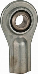 Alinabal - 5/16" ID, Female Spherical Rod End - 5/16-24 RH, Carbon Steel with Nylon Raceway - Best Tool & Supply