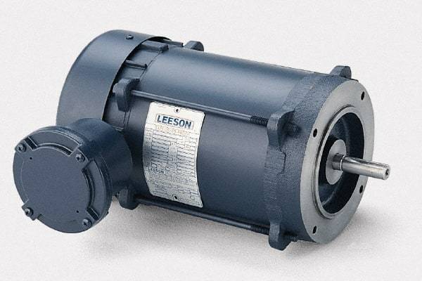 Leeson - 3/4 hp Explosion Proof Motor - E56C NEMA Frame, 208-230/460 Volts, 72% Efficiency at Full Load - Best Tool & Supply