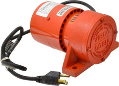 Vibco - 1 Phase, 1.5 Amp, 115 Volt, 7-1/2" Long, Electric Vibrators - 0 to 60 Lbs. Force, 48 Decibels - Best Tool & Supply