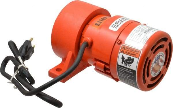 Vibco - 1 Phase, 1.7 Amp, 115 Volt, 7-1/2" Long, Electric Vibrators - 0 to 80 Lbs. Force, 50 Decibels - Best Tool & Supply