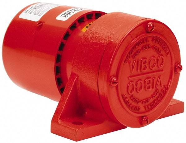 Vibco - 1 Phase, 1.7 Amp, 115 Volt, 7-1/2" Long, Electric Vibrators - 0 to 80 Lbs. Force, 50 Decibels - Best Tool & Supply