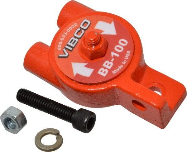 Vibco - 55 Lb. Force, 6 Cubic Feet per Minute, 24,000 RPM, 75 Decibel, Pneumatic Vibrator - 3-1/4" Long x 1-9/16" Wide x 1-7/8" High, 1/8 Port Inlet, 1/8 Port Outlet - Best Tool & Supply