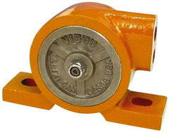 Vibco - 650 Lb. Force, 17 Cubic Feet per Minute, 10,000 RPM, 78 Decibel, Pneumatic Vibrator - 5-9/16" Long x 1-1/2" Wide x 4-3/4" High, 3/8 Port Inlet, 3/8 Port Outlet - Best Tool & Supply