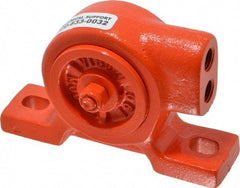 Vibco - 260 Lb. Force, 11 Cubic Feet per Minute, 16,000 RPM, 73 Decibel, Pneumatic Vibrator - 5-1/16" Long x 1-5/16" Wide x 3" High, 1/4 Port Inlet, 1/4 Port Outlet - Best Tool & Supply