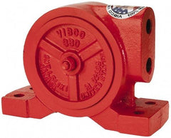 Vibco - 600 Lb. Force, 20 Cubic Feet per Minute, 6,500 RPM, 78 Decibel, Pneumatic Vibrator - 6-5/8" Long x 2-1/8" Wide x 4-7/8" High, 3/8 Port Inlet, 3/8 Port Outlet - Best Tool & Supply