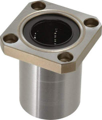 Value Collection - 3/8" ID, Square Flanged Single Linear Bearing - 5/8" OD - Best Tool & Supply