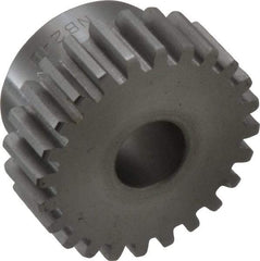 Boston Gear - 16 Pitch, 1-1/2" Pitch Diam, 24 Tooth Spur Gear - 1/2" Face Width, 1/2" Bore Diam, 1.2" Hub Diam, 14.5° Pressure Angle, Steel - Best Tool & Supply