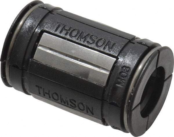 Thomson Industries - 8mm ID, 310 Lb Dynamic Load Capacity, Closed Linear Bearing - 16mm OD - Best Tool & Supply