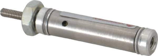 Norgren - 1/2" Stroke x 5/16" Bore Single Acting Air Cylinder - 10-32 Port, 5-40 Rod Thread - Best Tool & Supply