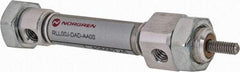 Norgren - 1/2" Stroke x 5/16" Bore Double Acting Air Cylinder - 10-32 Port, 5-40 Rod Thread - Best Tool & Supply