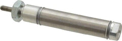 Norgren - 1-1/2" Stroke x 9/16" Bore Double Acting Air Cylinder - 10-32 Port, 10-32 Rod Thread - Best Tool & Supply