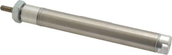 Norgren - 3" Stroke x 9/16" Bore Double Acting Air Cylinder - 10-32 Port, 10-32 Rod Thread - Best Tool & Supply