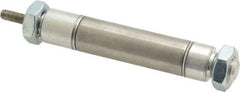 Norgren - 1" Stroke x 9/16" Bore Double Acting Air Cylinder - 10-32 Port, 10-32 Rod Thread - Best Tool & Supply