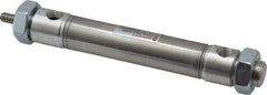 Norgren - 3" Stroke x 3/4" Bore Double Acting Air Cylinder - 1/8 Port, 1/4-28 Rod Thread - Best Tool & Supply