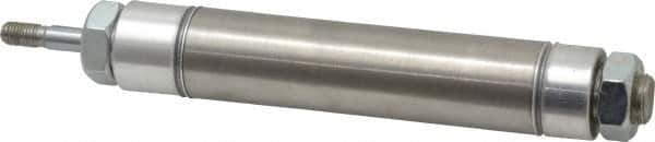 Norgren - 3" Stroke x 1-1/16" Bore Double Acting Air Cylinder - 1/8 Port, 5/16-24 Rod Thread - Best Tool & Supply