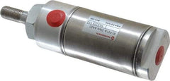 Norgren - 1" Stroke x 1-1/2" Bore Double Acting Air Cylinder - 1/8 Port, 7/16-20 Rod Thread - Best Tool & Supply