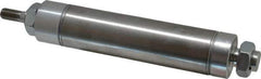 Norgren - 4" Stroke x 1-1/2" Bore Double Acting Air Cylinder - 1/8 Port, 7/16-20 Rod Thread - Best Tool & Supply