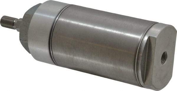 Norgren - 2" Stroke x 2-1/2" Bore Double Acting Air Cylinder - 1/4 Port, 1/2-20 Rod Thread - Best Tool & Supply