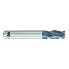 1/4" Dia. - 2-1/2" OAL - .020 CR-Solid Carbide - HP End Mill-4 FL - Best Tool & Supply