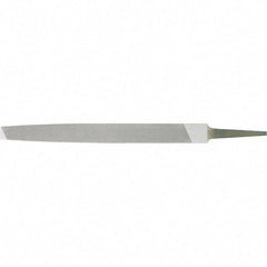 Stanley - 10" Long, Bastard Cut, Flat American-Pattern File - Single Cut - Best Tool & Supply