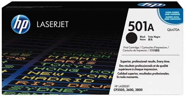 Hewlett-Packard - Black Toner Cartridge - Use with HP Color LaserJet 3600 - Best Tool & Supply