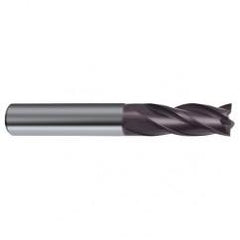 20mm Dia. x 104mm Overall Length 4-Flute Square End Solid Carbide SE End Mill-Round Shank-Center Cut-Firex - Best Tool & Supply