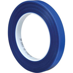 3M - 72 Yd x 12" Blue Polyester Film Tape - Best Tool & Supply