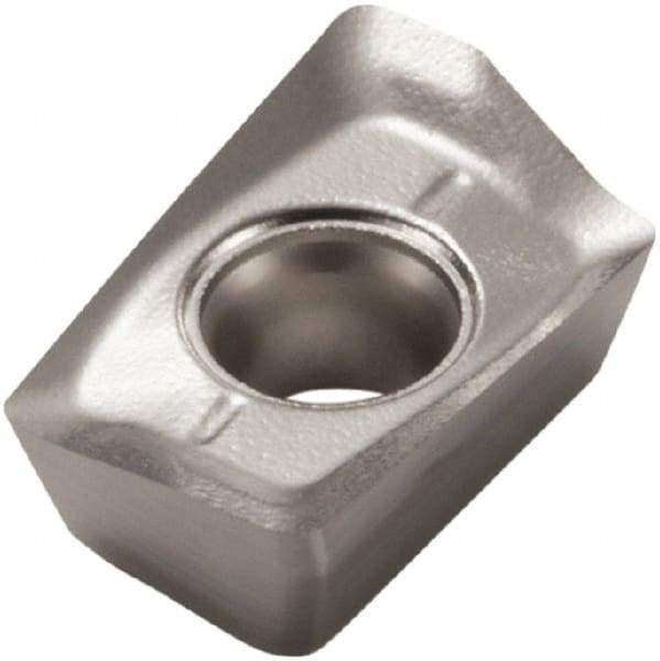 Seco - XOEX060202 E03 Grade H15 Carbide Milling Insert - Uncoated, 0.096" Thick, 0.008" Corner Radius - Best Tool & Supply