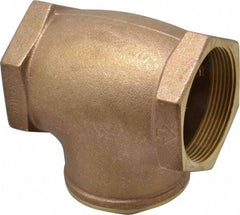 Legend Valve - 3" Brass Check Valve - Inline, FNPT x FNPT, 200 WOG - Best Tool & Supply