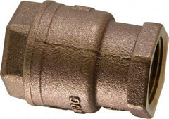 Legend Valve - 1" Bronze Check Valve - Inline, FNPT x FNPT, 250 WOG - Best Tool & Supply