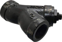 Legend Valve - 2" Pipe, FNPT Ends, Cast Iron Y-Strainer - 500 psi WOG Rating, 250 psi WSP Rating - Best Tool & Supply