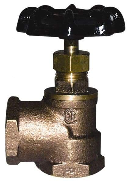 Legend Valve - 1/2" Pipe, Lead Free Brass Sillcock - Handwheel Handle, FNPT x MGHT End Connections, 125 psi WOG Rating - Best Tool & Supply