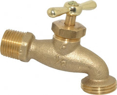 Legend Valve - 1/2 Inch Pipe, 125 psi WOG Rating, Brass Hose Bibb, Stop Valve - Best Tool & Supply