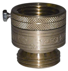 Legend Valve - 3/4" Pipe, Uncoated Lead Free Brass, Hose Type Vacuum Breaker Valve - Buna-N Seal, GHT End Connections - Best Tool & Supply