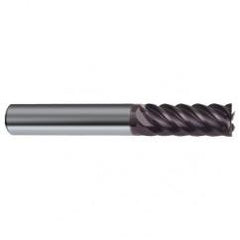 16mm Dia. - 92mm OAL - 45° Helix Firex Carbide End Mill - 6 FL - Best Tool & Supply