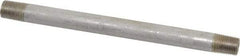 Merit Brass - Schedule 40, 1/8" Pipe x 5" Long, Grade 304/304L Stainless Steel Pipe Nipple - Welded & Threaded - Best Tool & Supply