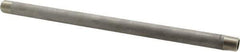 Merit Brass - Schedule 40, 3/8" Pipe x 12" Long, Grade 304/304L Stainless Steel Pipe Nipple - Welded & Threaded - Best Tool & Supply