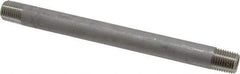 Merit Brass - Schedule 40, 1/4" Pipe x 6" Long, Grade 316/316L Stainless Steel Pipe Nipple - Welded & Threaded - Best Tool & Supply