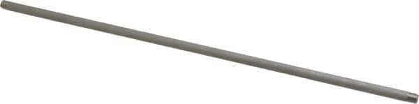 Merit Brass - Schedule 40, 1/8" Pipe x 18" Long, Grade 304/304L Stainless Steel Pipe Nipple - Welded & Threaded - Best Tool & Supply