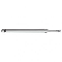 3/16" Dia. - 3-1/2" OAL - Carbide - Ball End HP End Mill-2 FL - Best Tool & Supply