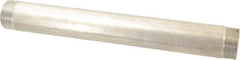 Merit Brass - Schedule 40, 2" Pipe x 18" Long, Grade 316/316L Stainless Steel Pipe Nipple - Welded & Threaded - Best Tool & Supply