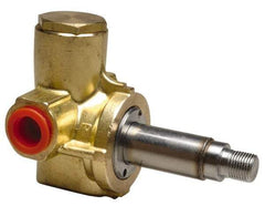 Parker - 1" Port, Brass Solenoid Valve - Closed, NBR Seal - Best Tool & Supply