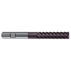 16mm Dia. - 150mm OAL - 45° Helix Firex Carbide End Mill - 6 FL - Best Tool & Supply