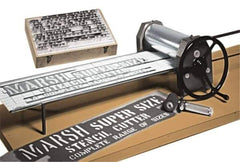 Value Collection - Stencil Machines Type: Super Size Stencil Machine - Best Tool & Supply