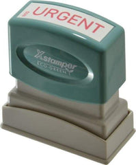 Value Collection - Urgent, Red Pre-Inked Stamp - 1/2 Inch Wide x 1-5/8 Inch Long - Best Tool & Supply